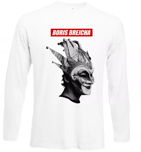 Лонгслив Boris Brejcha Белый фото