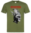 Мужская футболка Boris Brejcha Оливковый фото