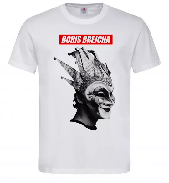 Мужская футболка Boris Brejcha Белый фото