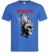 Мужская футболка Boris Brejcha Ярко-синий фото