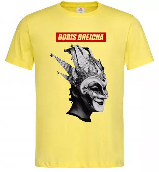 Мужская футболка Boris Brejcha Лимонный фото