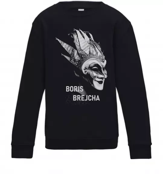 Дитячий світшот Boris Brejcha DJ Чорний фото