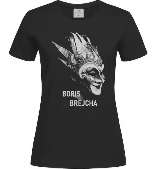 Женская футболка Boris Brejcha DJ Черный фото