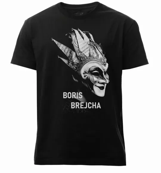 Мужская премиум футболка Boris Brejcha DJ Черный фото