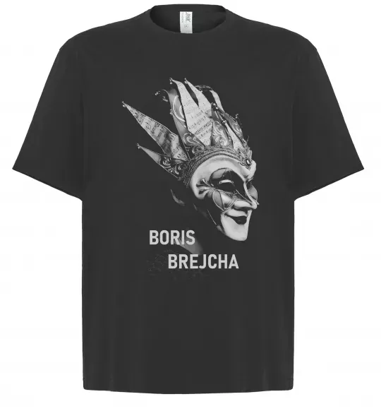 Футболка Оверсайз Boris Brejcha DJ Чорний фото