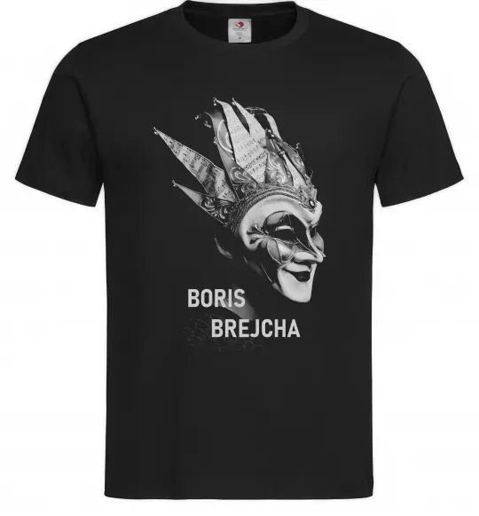 Мужская футболка Boris Brejcha DJ Черный фото