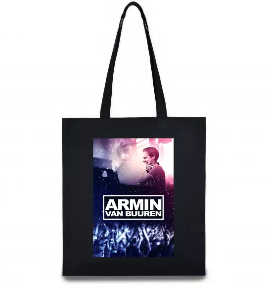 Эко-сумка DJ Armin van Buuren Черный фото