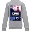 Детский Свитшот DJ Armin van Buuren Серый меланж фото
