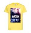 Дитяча футболка DJ Armin van Buuren Лимонний фото