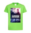 Дитяча футболка DJ Armin van Buuren Лаймовий фото