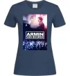Жіноча футболка DJ Armin van Buuren Темно-синій фото