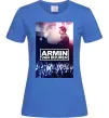 Жіноча футболка DJ Armin van Buuren Яскраво-синій фото