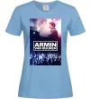 Жіноча футболка DJ Armin van Buuren Блакитний фото