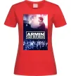Жіноча футболка DJ Armin van Buuren Червоний фото