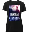 Женская премиум футболка DJ Armin van Buuren Черный фото