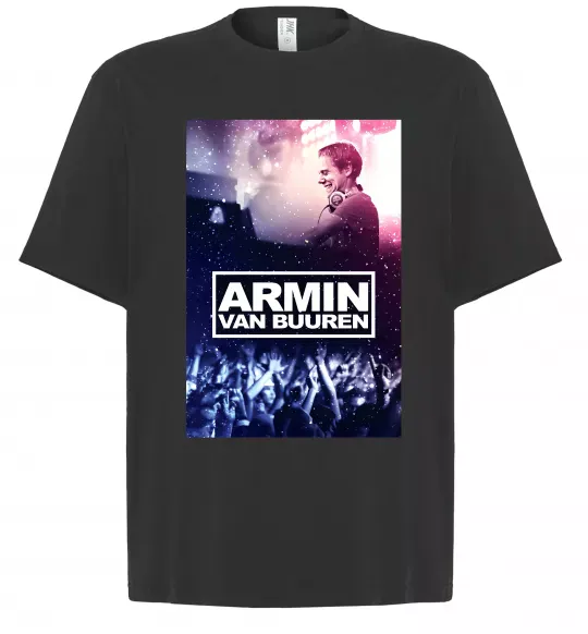 Футболка Оверсайз DJ Armin van Buuren Черный фото