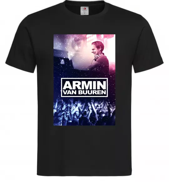 Мужская футболка DJ Armin van Buuren Черный фото