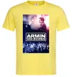 Мужская футболка DJ Armin van Buuren Лимонный фото