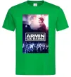 Мужская футболка DJ Armin van Buuren Зеленый фото