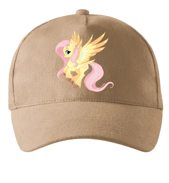 Кепка Флаттершай Песочный фото