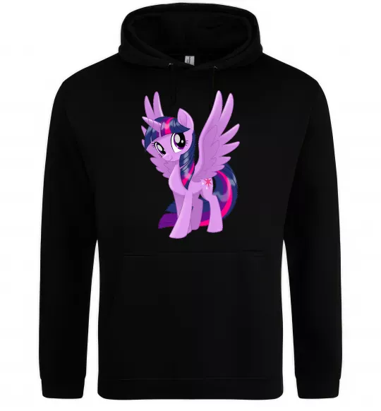 Чоловіча толстовка (худі) Твайлайт Чорний фото