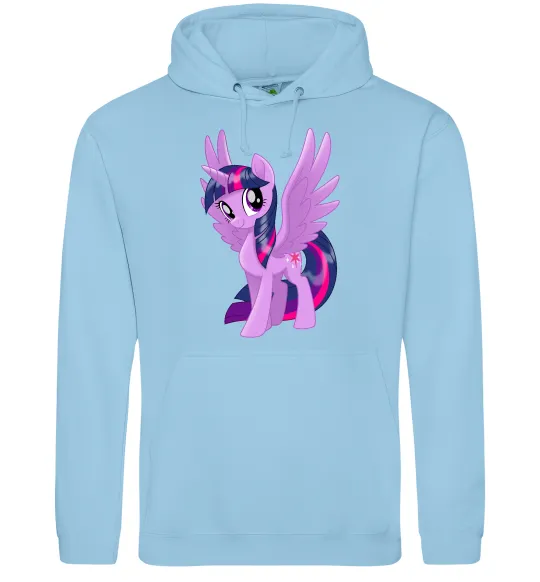 Жіноча толстовка (худі) Твайлайт Блакитний фото