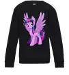 Детский Свитшот Твайлайт Черный фото