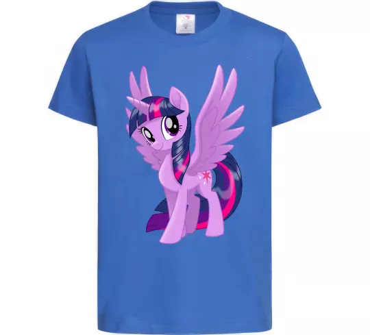 Детская футболка Твайлайт Ярко-синий фото