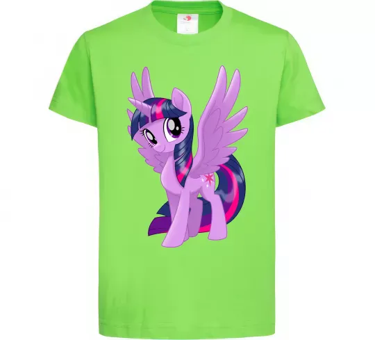 Детская футболка Твайлайт Лаймовый фото