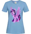 Женская футболка Твайлайт Голубой фото
