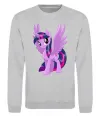 Свитшот Твайлайт Серый меланж фото