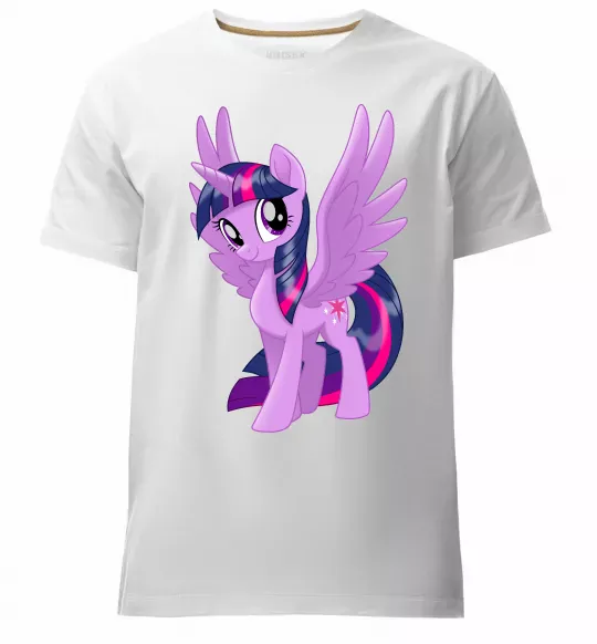 Чоловіча преміум футболка Твайлайт Білий фото