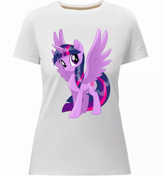 Женская премиум футболка Твайлайт Белый фото