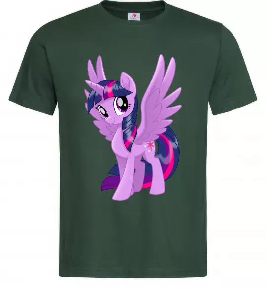 Чоловіча футболка Твайлайт Темно-зелений фото