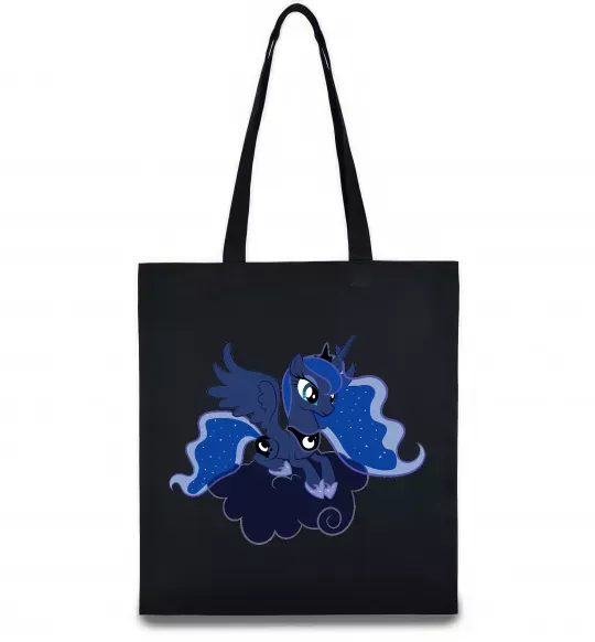 Эко-сумка Принцеса Луна Черный фото