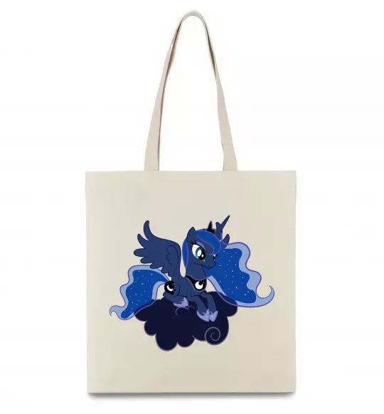 Эко-сумка Принцеса Луна Бежевый фото