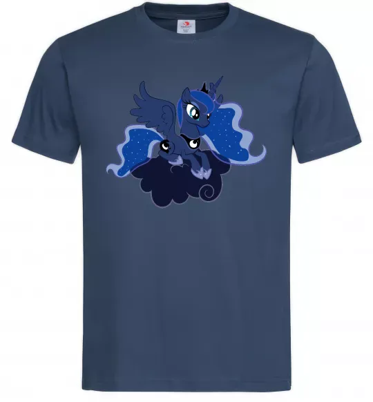 Чоловіча футболка Принцеса Луна Темно-синій фото