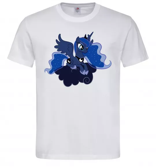 Чоловіча футболка Принцеса Луна Білий фото