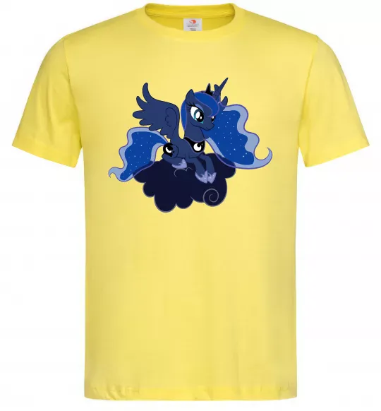 Чоловіча футболка Принцеса Луна Лимонний фото