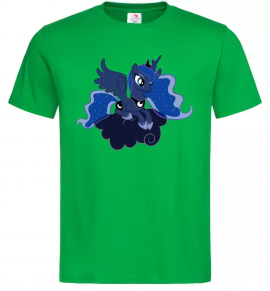 Чоловіча футболка Принцеса Луна Зелений фото