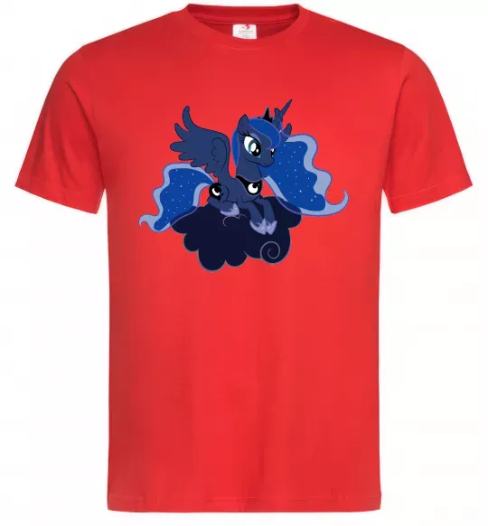 Чоловіча футболка Принцеса Луна Червоний фото