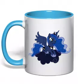 Чашка с цветной ручкой