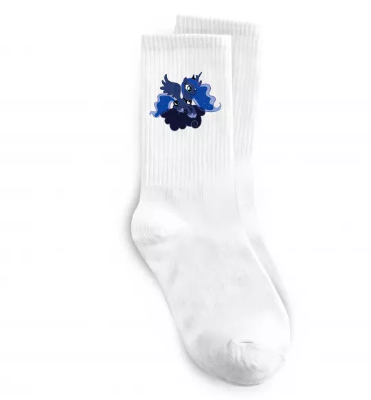 Носки Принцеса Луна Белый фото