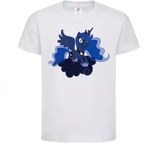 Детская футболка Принцеса Луна Белый фото