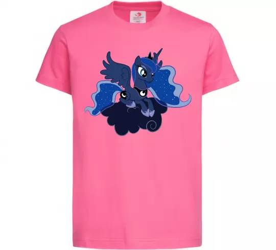 Детская футболка Принцеса Луна Ярко-розовый фото