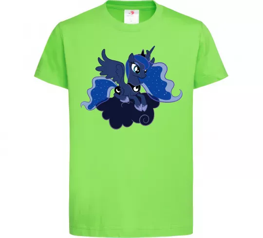 Детская футболка Принцеса Луна Лаймовый фото