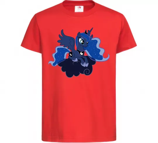 Детская футболка Принцеса Луна Красный фото