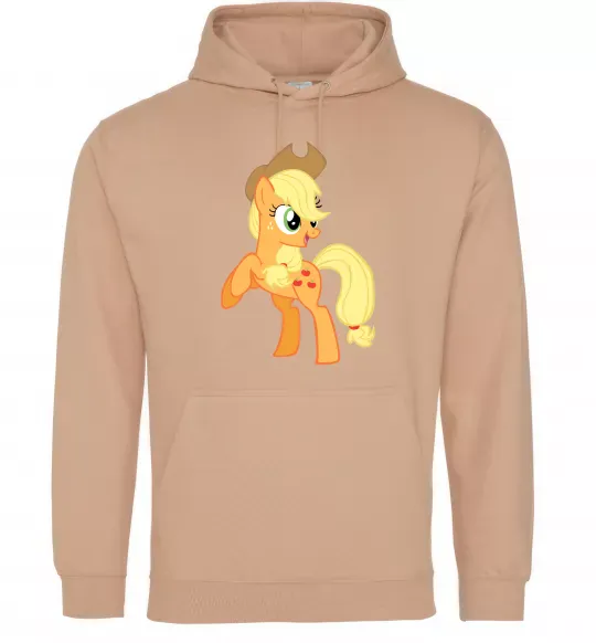 Чоловіча толстовка (худі) Епл Джек Пісочний фото