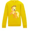 Детский Свитшот Епл Джек Солнечно желтый фото