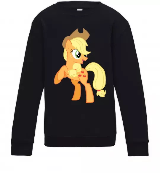 Детский Свитшот Епл Джек Черный фото